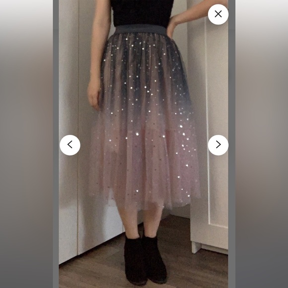 Beautiful NWOT Cat & Jack Tulle Skirt size 10/12 - Picture 4 of 7